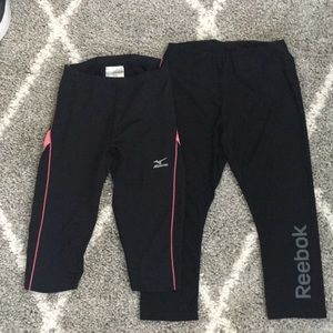 cropped running leggings